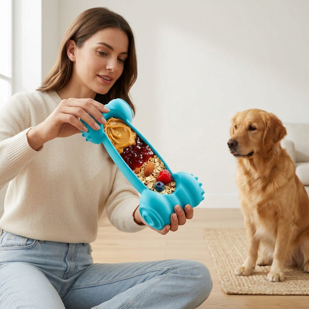 Freeze Chew Toy for Dogs - Durable Cooling Relief