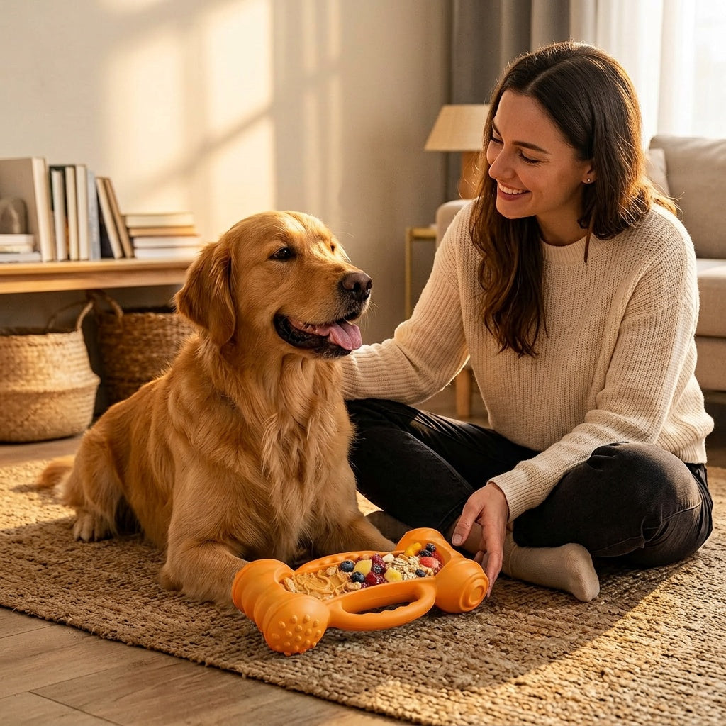 Freeze Chew Toy for Dogs - Durable Cooling Relief